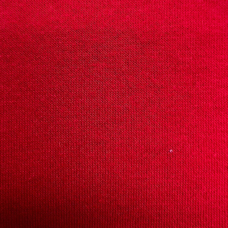 Scarlet Red Stretch jemná mikina Fleece Pletení látka